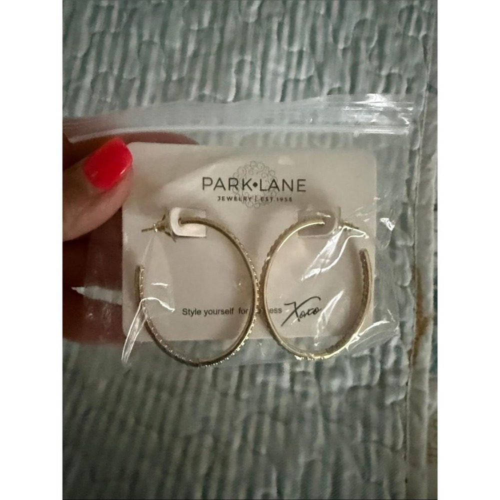 Park Lane Gold hoops